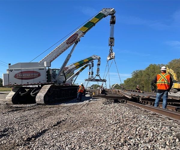 Complex Track Structure Installation