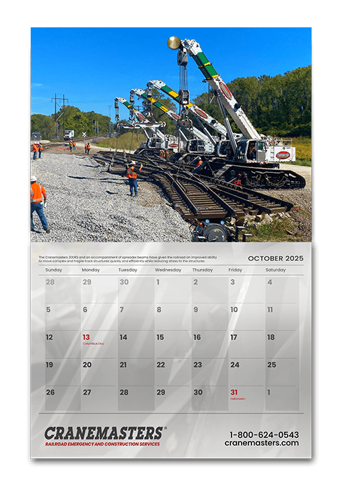 Cranemasters Wall Calendar