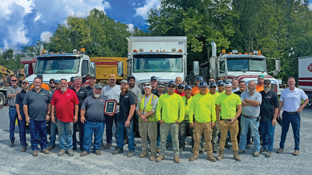 The Taneytown, MD Division crews